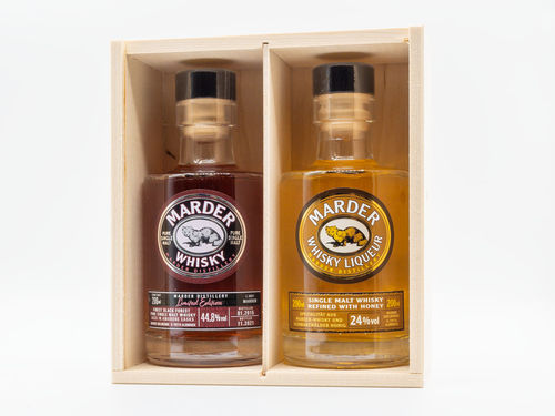 Marder Whisky-Set Amarone/Liqueur